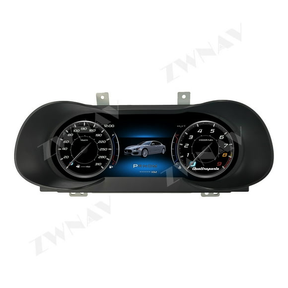ZWNAV 12.3 inch car LCD digital instrument panel instrument cluster speedometer suitable for Maserati Quattroporte 2014-2022 LCD Instrument Cluster
