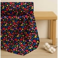 thumbnail image 4 of Soimoi Black Cotton Poplin Fabric Polka Dots Printed Fabric 1 Yard 58 Inch Wide, 4 of 7