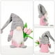 thumbnail image 4 of Franela Enano De Tulipán Hecho A Mano Sueco Tomte Elfo Muñeca Regalo Del Día De La Madre Decoración De La Oficina Del Hogar Inevent HA046985-01, 4 of 6