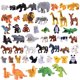 thumbnail image 2 of Bloques de construcción Diy de gran tamaño, accesorios de animales, figuras, León, Panda, ballena, Compatible con juguetes de gran tamaño para niños, regalos para niños, 2 of 4