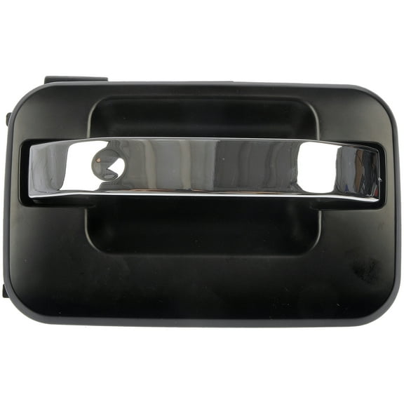 Dorman 80198 Exterior Door Handle for Specific Ford / Lincoln Models, Black and Chrome