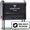Black, variant on All Quality Zero-Waste Packaging Self-Inking Rubber Stamp (Blue Ink) - Q-200