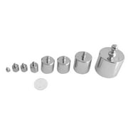 8pcs Calibration Weight Set 10g 20g 50g 100g 200g 500g Total Weight 1000g