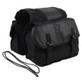 thumbnail image 2 of Motorcycle Saddlebag Water Proof PU Leather Rear  Bag for Cycling, 2 of 7