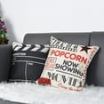 thumbnail image 5 of Ludlz Fashion Cinema Pattern Letters Cushion Cover Home Sofa Decor Throw Pillow Case, 5 of 8