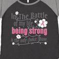 thumbnail image 4 of Inktastic Breast Cancer In The Battle Women's Plus Size T-Shirt, 4 of 5