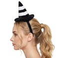 thumbnail image 4 of Hfppkn Plush Traffic Cone Headband Novelty Roadblock Hair Hoop 20cm Black, 4 of 7
