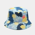 thumbnail image 2 of LinYooLi Womens Bucket Hat Fresh Fruit Pattern Reversible Men Fisherman Hat Teen Unisex Travel Sport Sun Protection Basin Hat, 2 of 8