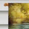 thumbnail image 3 of Brown Trout House Flag 28 in x 40 in, 3 of 5