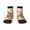 2 Black-1, variant on Balls Pattern Quarter Crew Socks,Toe Seamed Ankle Socks,Cotton Cushioned Breathable Athletic Crew Sports Socks