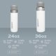 thumbnail image 4 of Quick Flip GO Water Bottle 24-36 OZ | Push Button Lid | Leakproof & Packable for Travel & Sports | Insulated Stainless Steel | BPA-Free.., 4 of 5