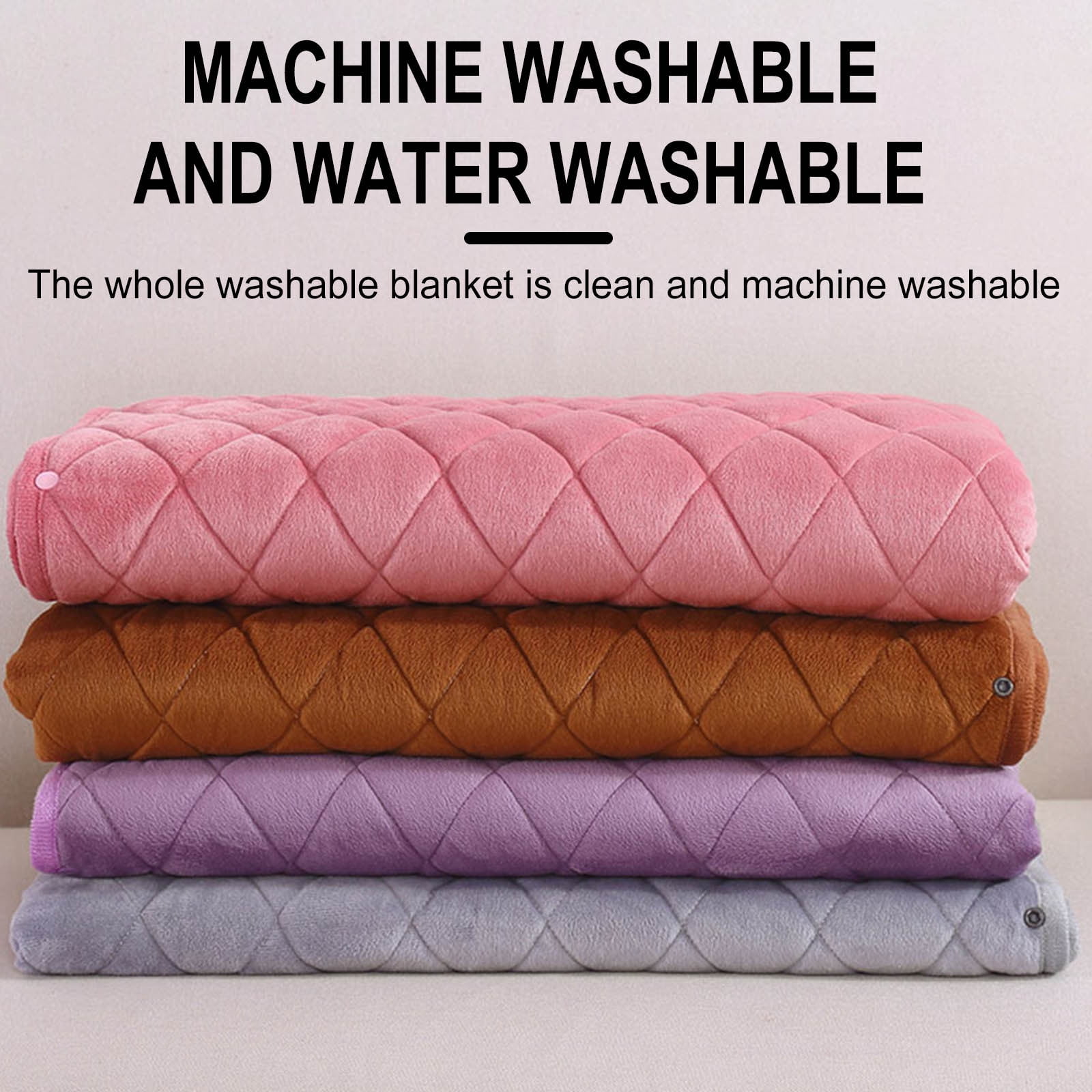 YiJuHui 1pcs Portable Heated Shawl, Cordless Heated Blanket Heated Shawl Wraps for Women Wearable Heated Blanket Battery Heated USB Charging 100x140cm(with zipper)