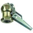 thumbnail image 2 of Tru Flate Tire Inflation Chuck 17-353 Ball Foot; 1/4 Inch Female NPT Inlet; 150 PSI Maximum Air Line Pressure; For Direct Air Line; With Built-In Shut-Off Valve/Snap-On Clip, 2 of 4