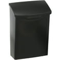 thumbnail image 1 of Architectural Mailboxes Black Marina Wall Mount Mailbox, Small, 1 of 5