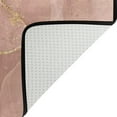 thumbnail image 5 of Dreamtimes Abstract Shining Pink Wave Non-Slip Area Rug Floor Carpet Comfort Floor Mats Decor for Indoor Front Porch,Living Room, Bedroom,Kitchen, 36"x24", 5 of 5