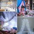 thumbnail image 4 of 33ft 100 LED String Lights Indoor Outdoor, Clear Wire Cool White Christmas Lights with 8 Modes, Connectable Plug in Fairy String Lights for Xmas Tree ,Home Bedroom Wedding Party Decoration, 4 of 9