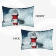 thumbnail image 2 of Xecao Circular Lighthouse for Decorative Throw Pillow Case for Couch,Sofa or Bed Set,Pillow Cover for Sofa Home Decor Ideal Gift-14"x20", 2 of 6