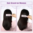 thumbnail image 2 of Unique Bargains Bling Hair Brush Detangling Brush for Women and Men Travel Hair Brush for Curly Straight Wavy Hair Pink, 2 of 7