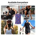 thumbnail image 4 of Vsdgher Labrador Retriever Dog Print Workout Tank Tops Gym Sleeveless Fitness Muscle Tee -Large, 4 of 5