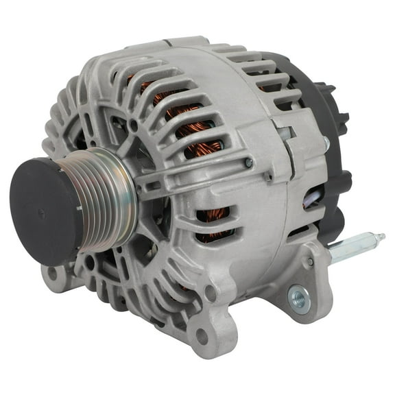 SCITOO Alternator Fit for Volkswagen CC 2009 2010 2011 3.6L- 12V 180Amp CW 6-Groove Pulley, Replace OE# 11714