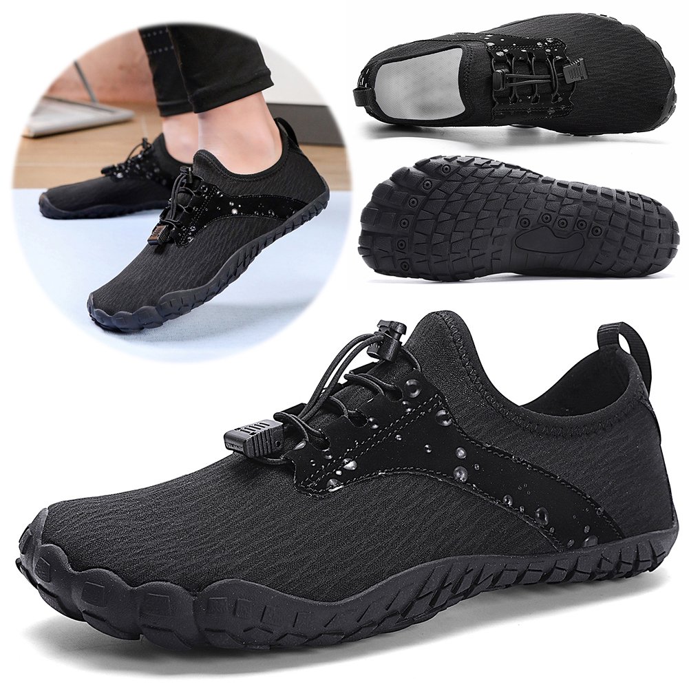 CLBDRESS Water Shoes Lightweight Aqua Shoes Quick Dry Barefoot Beach Shoes Non-slip Comfortable Hiking Shoes Breathable for Outdoor Beach