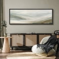 thumbnail image 3 of Large Framed Canvas Wall Art Minimalist Abstract Landscape Print for Living Room Decoration - 60"x20" Black Frame, 3 of 6