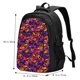 thumbnail image 5 of Balery Skull Mochila con carga USB para hombre y mujer - Mochila impermeable y antirrobo para laptop con puerto USB para viajes, trabajo, 5 of 7