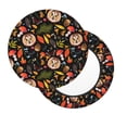 thumbnail image 7 of Cauagu Owl And Leaves Print Round Stool Covers,Seat Cushion for Round Bar Stool Chair Seat Cover for Bar Round Chair Fits for 12/13/14in Bar Stool Cushion, 7 of 7