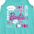 thumbnail image 2 of Barbie - Valentine's Collage - Toddler and Youth Girls A-line Dress, 2 of 4