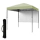 thumbnail image 1 of Garvee gazebo plegable 2.5 x 2.5 m para patio y camping, armado rápido, alta resistencia al agua y protección UV, incluye pared lateral y bolsa de transporte, 1 of 8