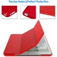 thumbnail image 4 of JETech Case for Apple iPad Mini 1 2 3 (NOT for iPad Mini 4), Smart Cover with Auto Sleep/Wake (Red), 4 of 5