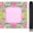Pink, variant on Colorful Mahjong Mat,31.5" x 31.5" Multi Purpose Game Table Cover Anti Slip and Noise Reduction for Mahjong Poker Board Card Dominoes Games (Without dice)