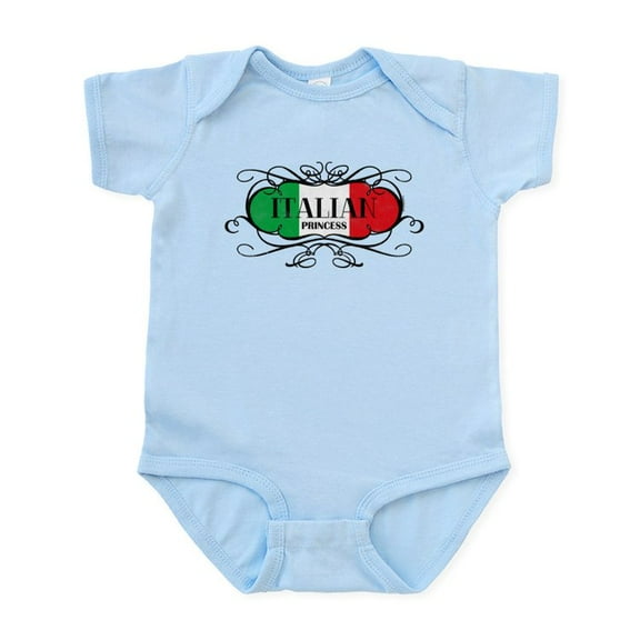 CafePress - Italian Princess Infant Bodysuit - Baby Light Bodysuit, Size Newborn - 24 Months