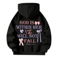 thumbnail image 3 of YUEHUA Cute Girls Bow Graphic Sweatshirt Christian Hoodies For Kids God Kawaii Hoodie Letter Pullover Long Sleeve Shirts Top, 3 of 5