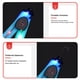 thumbnail image 3 of Llavero Colgante LED Recargable USB para Caminar Correr Ciclismo Azul, 3 of 5
