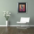 thumbnail image 3 of Trademark Fine Art 'Puppy Love' Canvas Art by Dean Russo, Black Matte, Silver Frame, 3 of 4