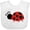 AA-White, variant on Inktastic Ladybug Girls Baby Bib