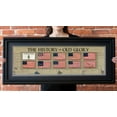 thumbnail image 2 of The History of Old Glory - Framed 2” Black Double Matted, Grooved Molding 11 ¾" x 36", 2 of 5