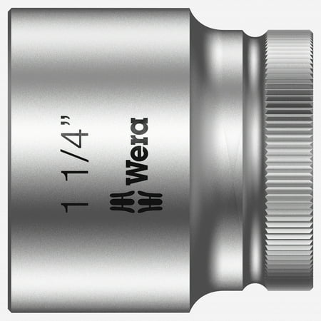 

Wera 003635 1-1/4 x 1/2 Zyklop Socket