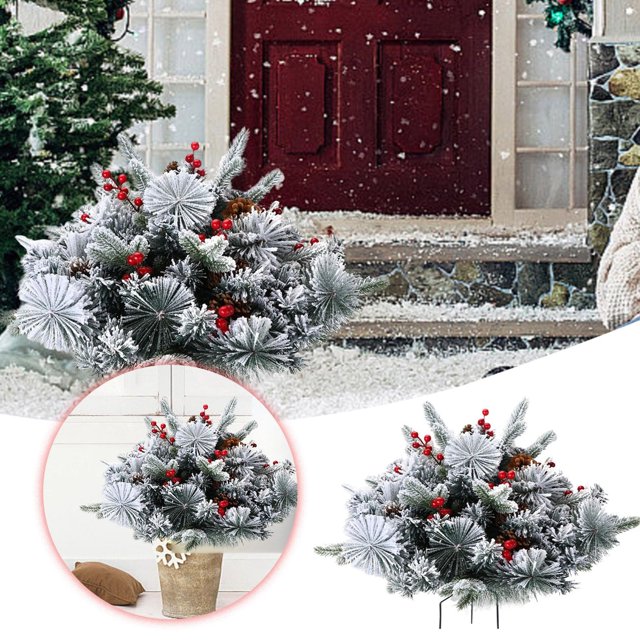 KER With Ground Stakes Design With Tripod Stand For Outdoor Porch And Yard Holiday