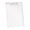 Transparent White, variant on Jesscasday Standing Desk Clipboard Writing Boardwith Measuring Scale and Pen Clip 12.8x9In