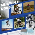 thumbnail image 7 of Disc Brake Pad 1.28" x 1.06" Semi-Metallic Bike Brake Pads with Spring and Pin for BB7 M355 M446 M640 Mountain Road Bikes, Blue, 7 of 7