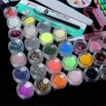 thumbnail image 2 of 42 Acrylic Glitter Tips Art Brush Clipper Mani Tool, 2 of 4