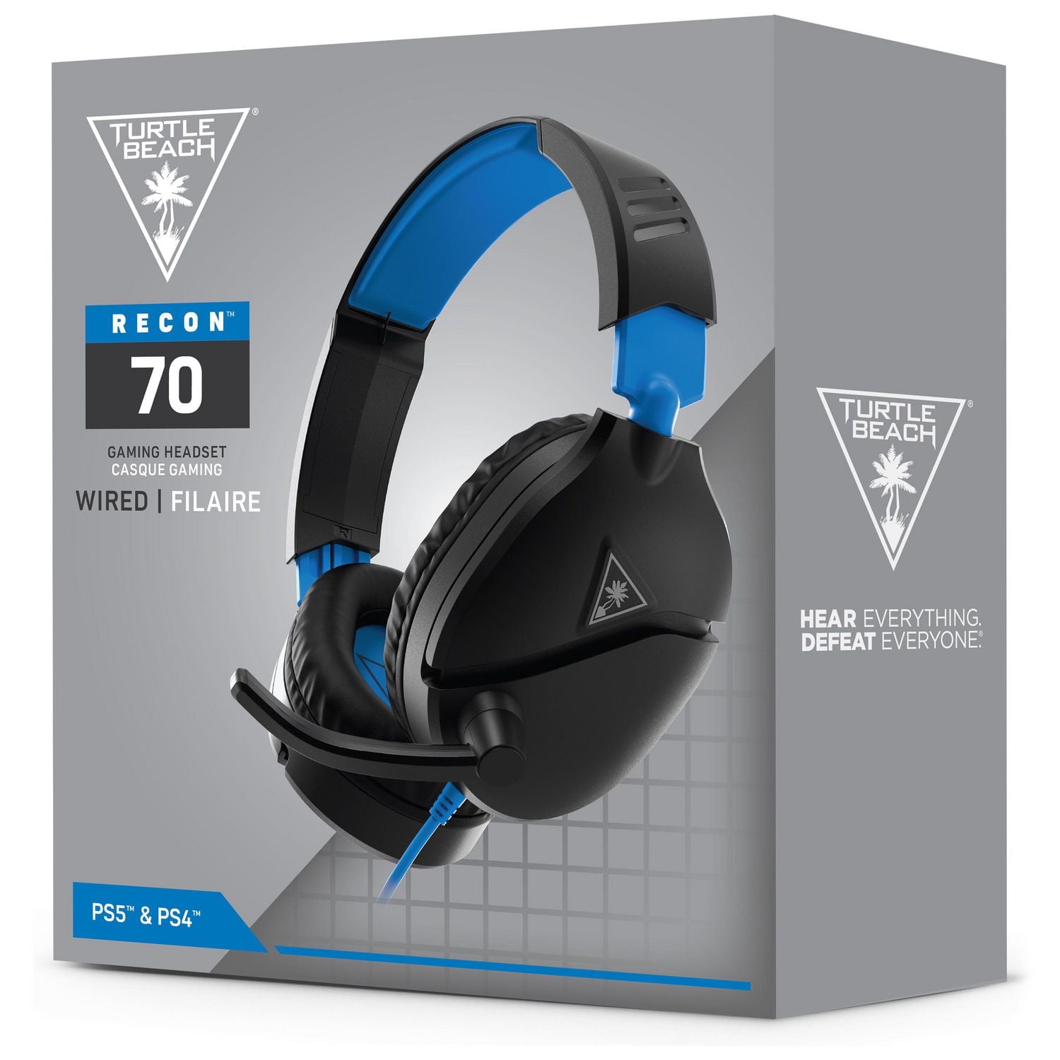 Turtle Beach Recon 70 Gaming Headset for PS5 PS4 and PS4 Pro Walmart