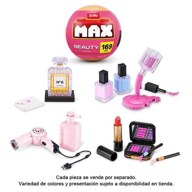 Figura Zuru Beauty Collection MAX Build More Premium pieza armable artículo sorpresa