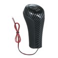 thumbnail image 1 of Perilla de cambio de marchas Irfora Pomo de palanca de cambios LED de fibra de carbono, mango de palanca, 6 velocidades, reemplazo para BMW 1 3 5 6 Serie M X1 X3 X5 E60 E61 E65 E83 E84 E90 E91 E92 Irfora Perilla de cambio de marchas, 1 of 6