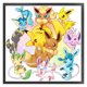 thumbnail image 2 of Hilo de bordar 1 completo Eco-algodón 11CT Kit de punto de cruz impreso Pokemon FLhrweasw Nuevo, 2 of 9
