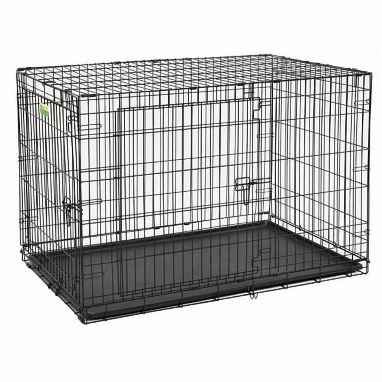 MidWest Homes for Pets 2-Door 48" Metal Crate for Dogs