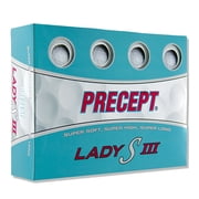 Bridgestone Golf Precept Lady S III Golf Balls, 12 Pack