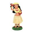 thumbnail image 5 of Hawaii Hula Girl with Uli Uli Dashboard Hawaiian Doll 4 Inch, 5 of 5
